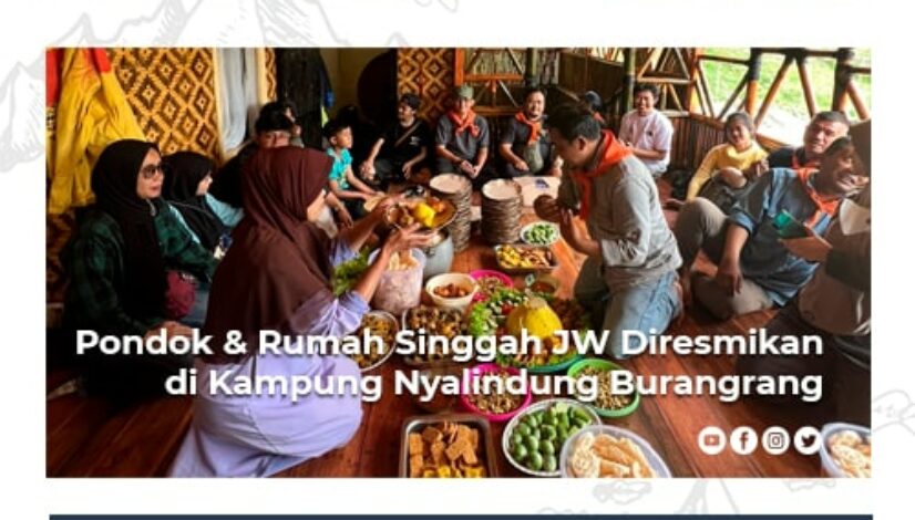 Pondok Dan Rumah Singgah JW Diresmikan di Kampung Nyalindung Burangrang
