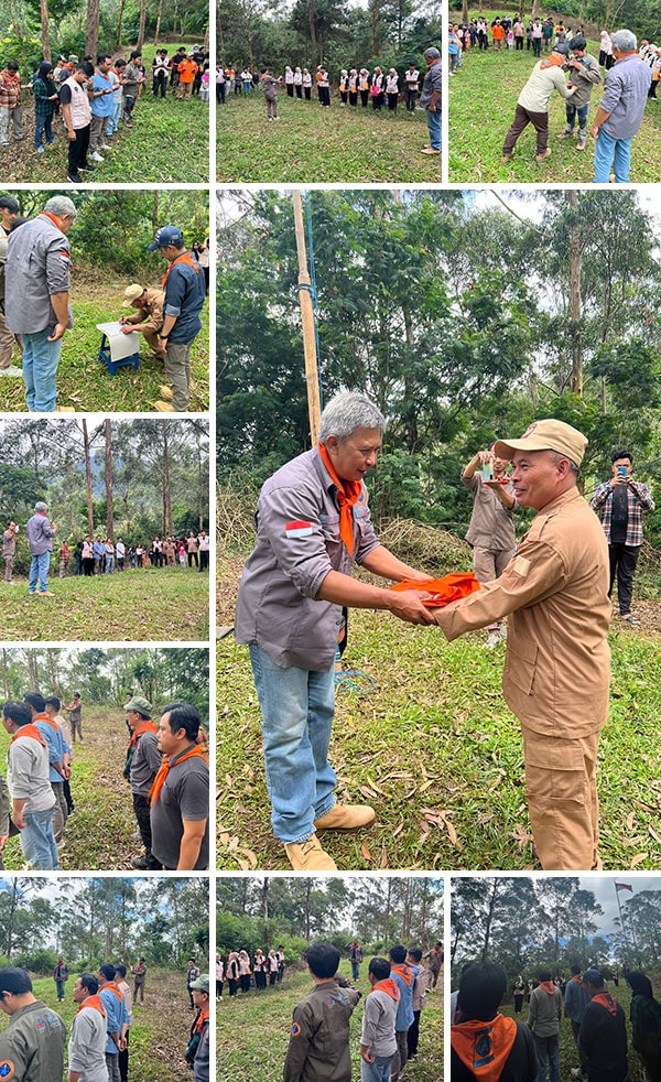 Upacara pengibaran bendera dalam rangka HUT RI ke 77 Upacara pengibaran bendera dalam rangka HUT RI ke 77